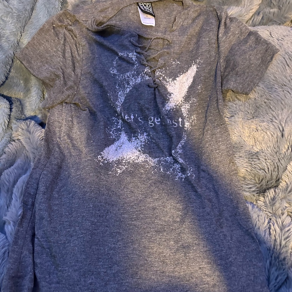 🩶Gray "Lets get lost" Shirt